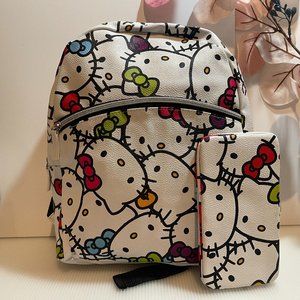Hello Kitty Backpack and wallet